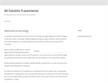 Tablet Screenshot of micelulitistratamiento.com